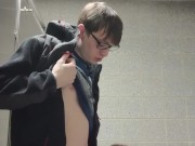 Heather Kane Gives a Lost College Nerd a Quick Tug & Suck 10/16