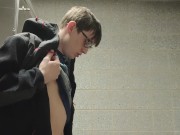 Heather Kane Gives a Lost College Nerd a Quick Tug & Suck 13/16