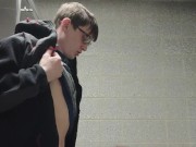 Heather Kane Gives a Lost College Nerd a Quick Tug & Suck 15/16