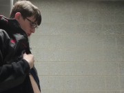 Heather Kane Gives a Lost College Nerd a Quick Tug & Suck 6/16