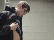 Heather Kane Gives a Lost College Nerd a Quick Tug & Suck 7/16