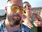 Ladymuffin y Tommy A Rascal sexo en público en Tenerife 12/16