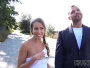 HUNT4K. Hottie gets naked for pussy-nailing without kicking BF out 3/16