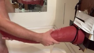 wattering my absolute unit of a horse cock. potential future teaser¿