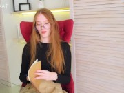 A trip to a psychologist ended with sex with a cute girl in stockings 2/16