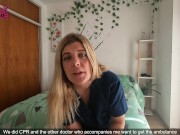 doctor at home will treat you very well with their latex gloves ASMR POV ROLEPLAY 1/16