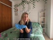 doctor at home will treat you very well with their latex gloves ASMR POV ROLEPLAY 3/16