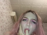 Сводная сестра спалила меня за порно! Пришось трахнуть случайно кончил внутрь 11/16