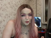 Сводная сестра спалила меня за порно! Пришось трахнуть случайно кончил внутрь 2/16