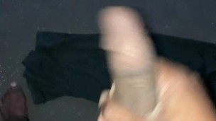 Jerking off after work