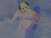 Tsunomaki Watame and I have intense sex in the meadow. - Hololive VTuber Hentai 8/16