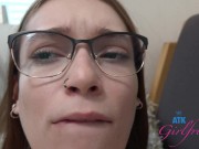 Nerdy girl nextdoor oral playtime and pounded from behind POV (Jessica Marie) 3/16