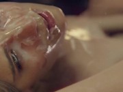 HENTAI - Gorgeous Blonde Babe's Pussy Is Getting Fucked When She Starts To Squirt On His Penis 8/16