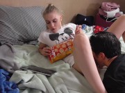 blond teen kirstin femdom licking