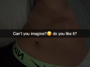 A bartender cheats with me after Club! Snapchat 5/16