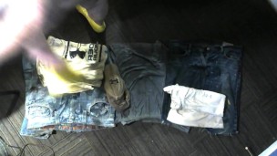 Washing some clothes ;)