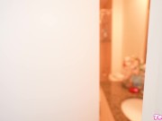 Petite Slutty Stepsis Catches Her Stepbro Spying on Her In The Shower - Renee Rose Johnny Love 1/16