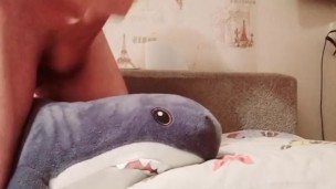 A young guy jerks off and cums in his hand