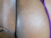 Creamy Pussy In A Thong 2/16