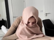 Arab Step Mom Helps To Masturbate Her Stepson With Broken Arms. 14/16