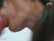 Ela deixou eu gozar na boca 🤤😋 15/16