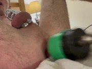 Masturbating while caged - Screenshot 6 of 16 - Pegging