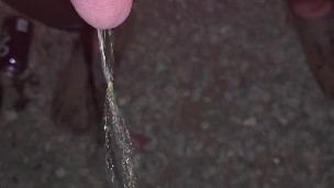 Pissing outdoors at in laws