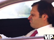 VIP4K. Long-haired guy fucks hairy pussy of his old friend and gets caught 4/16