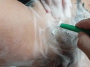 Asian girl from dirty slum picked up, fed, shaved, fucked and rest 4/16