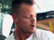 Lana Roy Hardcore Outdoor Sex After Fierce Water Fight - HORNY HOSTEL 2/16