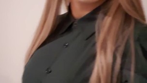 Masturbating in Skirt and High heels