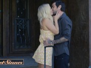 SWEET SINNER - Lucky Fate Finds Her GF Fucking Another Man Then He Fucks Slimthick Vic As A Pay Back 2/16