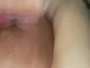 My big boobs - I love to suck my own tits 14/16