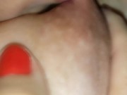 My big boobs - I love to suck my own tits 6/16