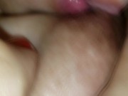 My big boobs - I love to suck my own tits 7/16