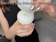 可愛い彼女のまんこと交互に入れ比べるの最高にエロいから無茶苦茶射精した♡ 素人/カップル/スタイル抜群/パイパン/TENGA/２穴/フェラチオ/スマホ撮影/美少女/膣内射精/乳首舐め/無許可/英語字幕 2/16