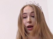 pov money loser slave of blond teen goddess 14/16