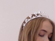 pov money loser slave of blond teen goddess 15/16