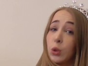 pov money loser slave of blond teen goddess 4/16