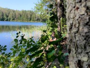 I was spying on a masturbating girl, and she didn't get confused and asked for a dick 1/16