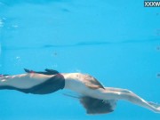 Sexy Slut Ivi Rein Swims Naked In The Pool 14/16