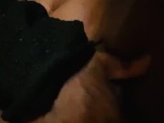 Chubby Ebony Artist squirting repeatedly 6/16