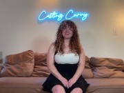 Casting Curvy: Busty Squirting Red Head 1/16