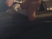 Smoking while showing my big soles off 420 13/16