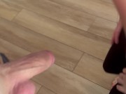 we arrive at the same time and her ass in leggings makes me hard 5/16