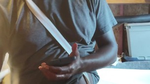 Co-Worker Jerking 1 In The Waiting Room
