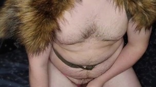 Dirty talk in jockstrap for Daddy