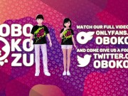 OBOKOZU - Ruka Is Having Double The Fun With Her Husband And His Best Friend! 1/16