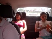 we watch porn in the uber and we get horny 12/16