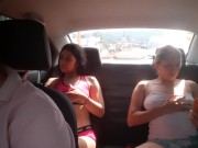 we watch porn in the uber and we get horny 13/16